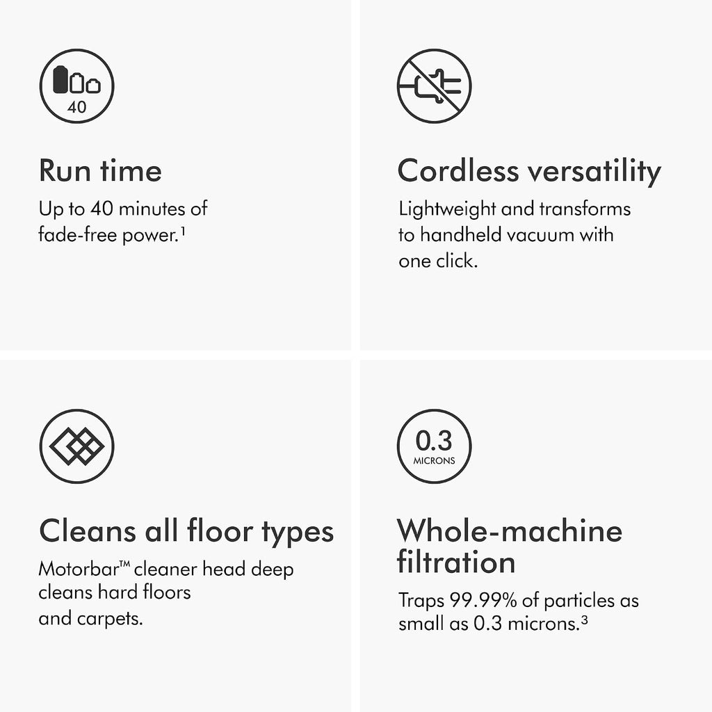 Dyson V8 Origin Cordless Vacuum Cleaner, 130 AW, up to 40 min runtime, De-tangling Motorbar, cordless handheld - 2026