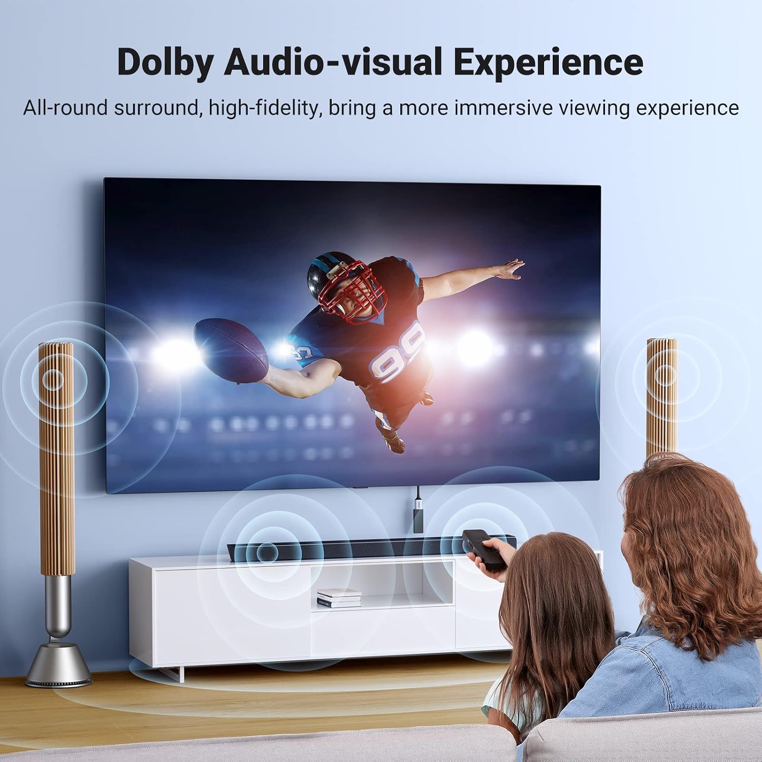 UGREEN HDMI 2.1 Extender 8K@60Hz 4K@240/144/120Hz Extension Cable eARC,2M | Male to Female Adapter,Dolby Atmos/Vision,HDR,48Gbps High Speed,VRR,HDCP 2.3,For TV Stick Streaming Device PS5 Xbox PC Laptop
