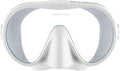 CRESSI since 1946 - Musa Frameless Diving Mask for Adults - Wide Vision Single Lens - Low Internal Volume - Pure Soft Silicone - One Size - Designed in Italy