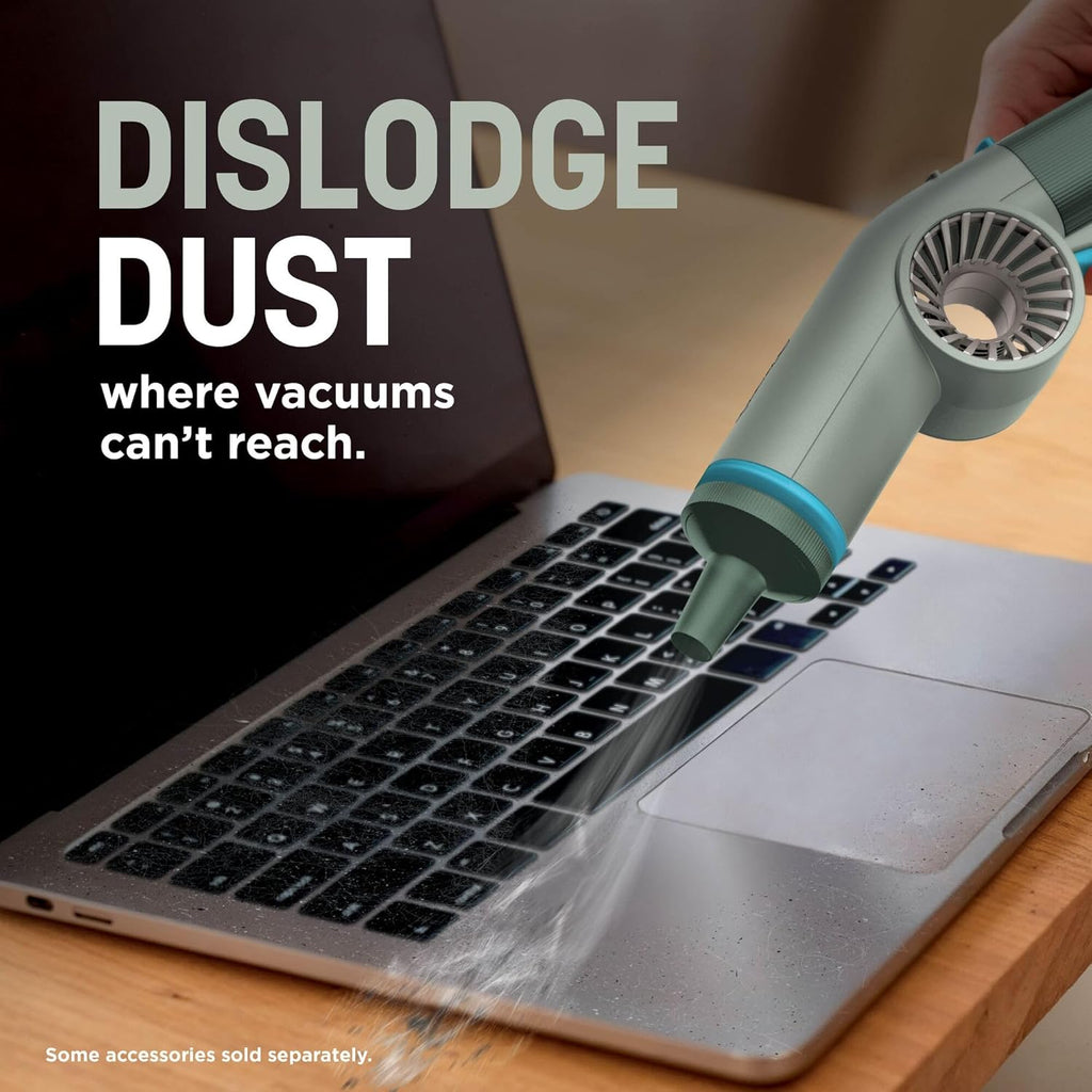 Shark BlastBoss All-in-One Cordless Air Blasting System With BlastBroom - Sage AB2111UKGN