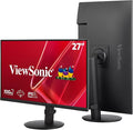 ViewSonic VA2708-HDJ 27 inch Monitor Full HD, 100Hz, 1ms MPRT, IPS, 99% sRGB, Height Adjustable, HDR10, HDMI, VGA, DP, Flicker Free, 2 Years Warranty