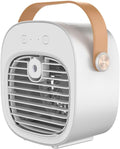 mini mobile air fan Potable Desk fan Air fan compact humidifier and fan mini desk fan *New