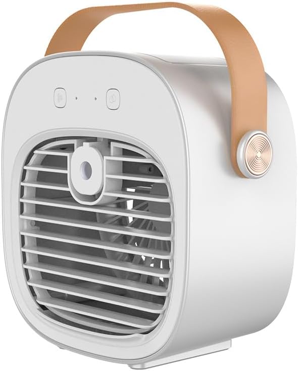 mini mobile air fan Potable Desk fan Air fan compact humidifier and fan mini desk fan *New